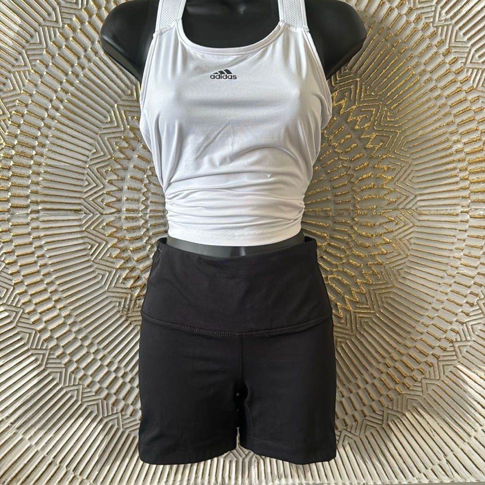 New with tags, biker style yoga/workout shorts